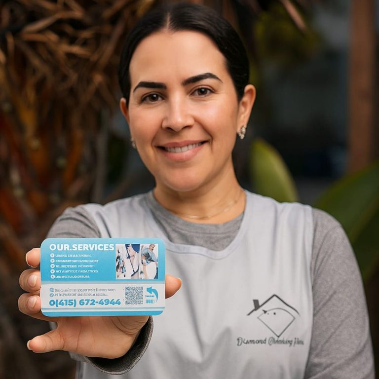 Diamond Economy Cleaning team caring for a client's home
